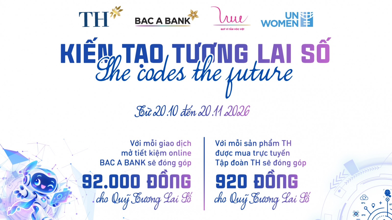“Kiến tạo tương lai số - She Codes the Future”, cơ hội số cho phụ nữ và trẻ em