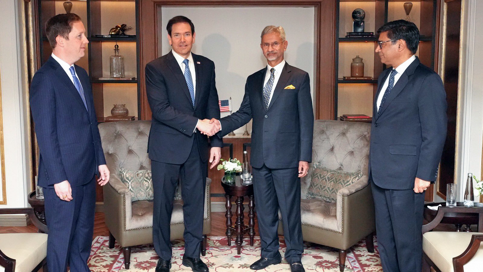 Ngoại trưởng Mỹ Marco Rubio hội đàm với người đồng cấp Ấn Độ