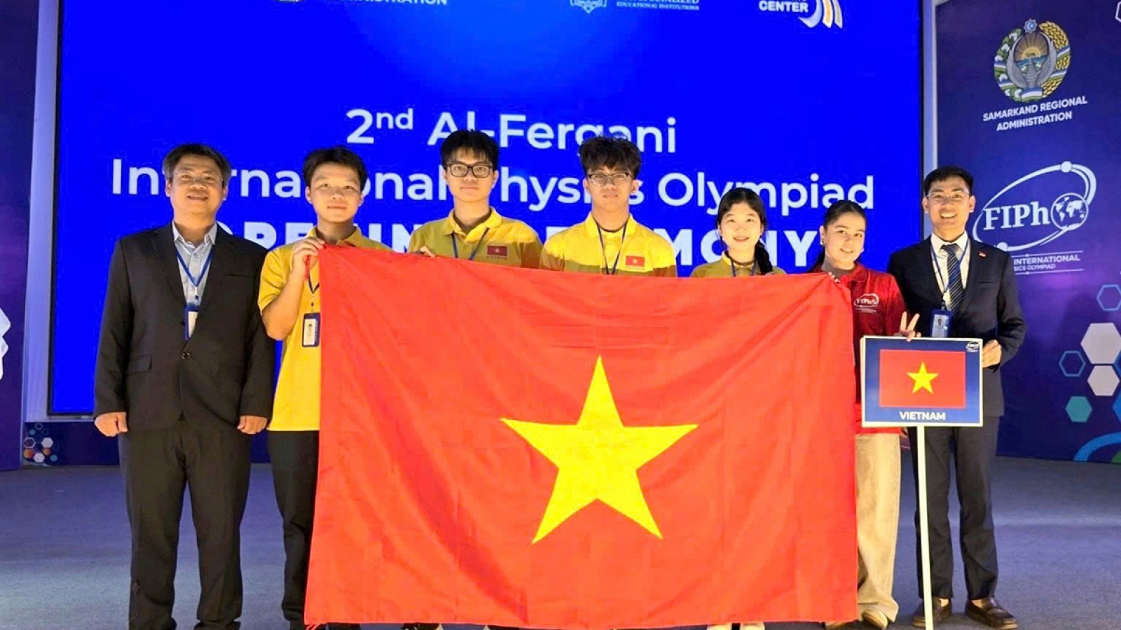 All 4 Vietnamese students win medals at Al-Fergani Int’l Physics Olympiad