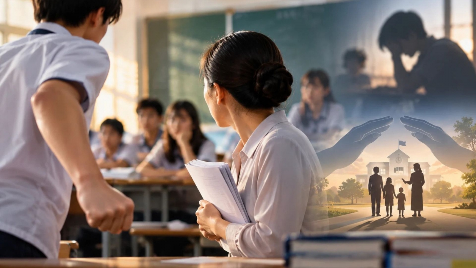 Học trò “ra tay” với thầy cô, ranh giới nào đã bị phá vỡ?