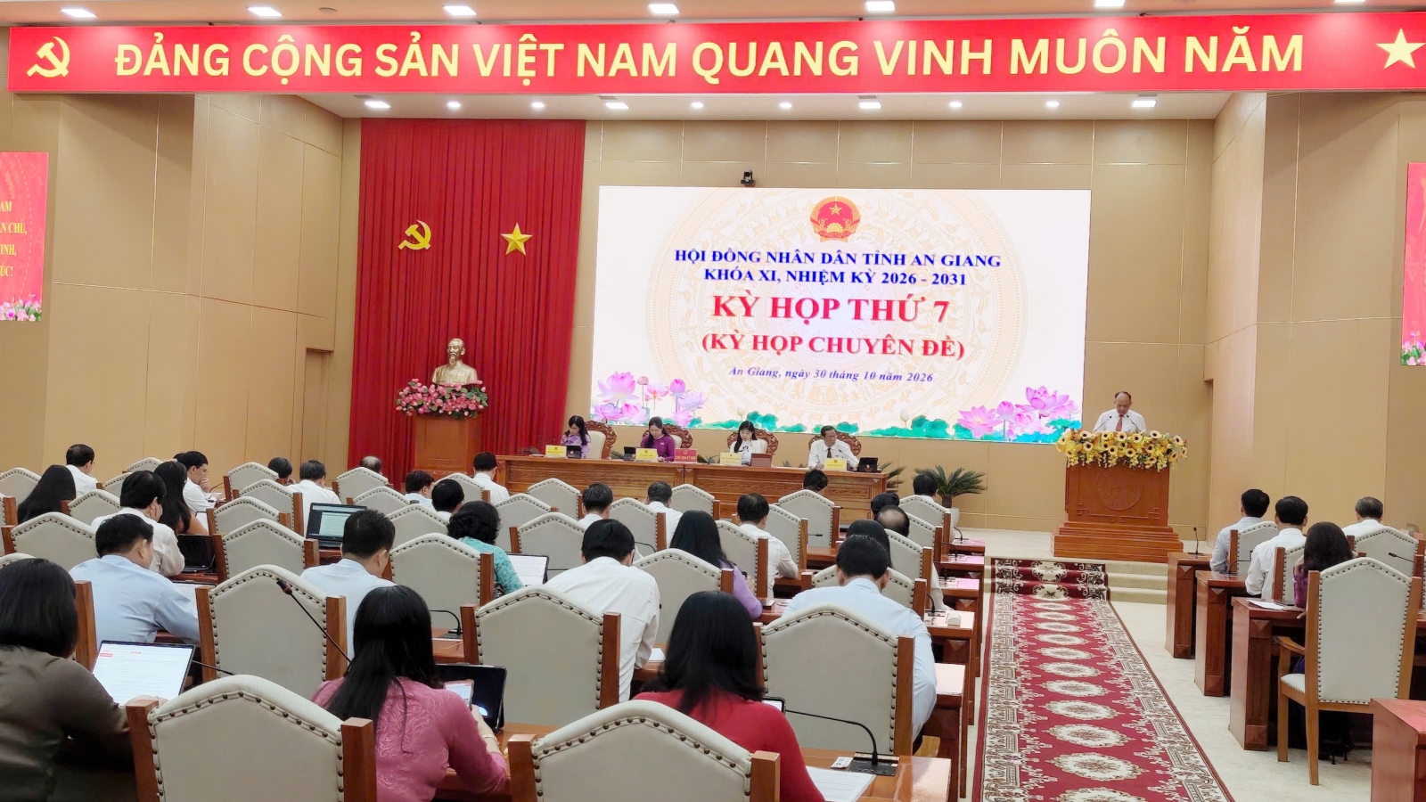 HĐND tỉnh An Giang xem xét 28 dự thảo nghị quyết quan trọng
