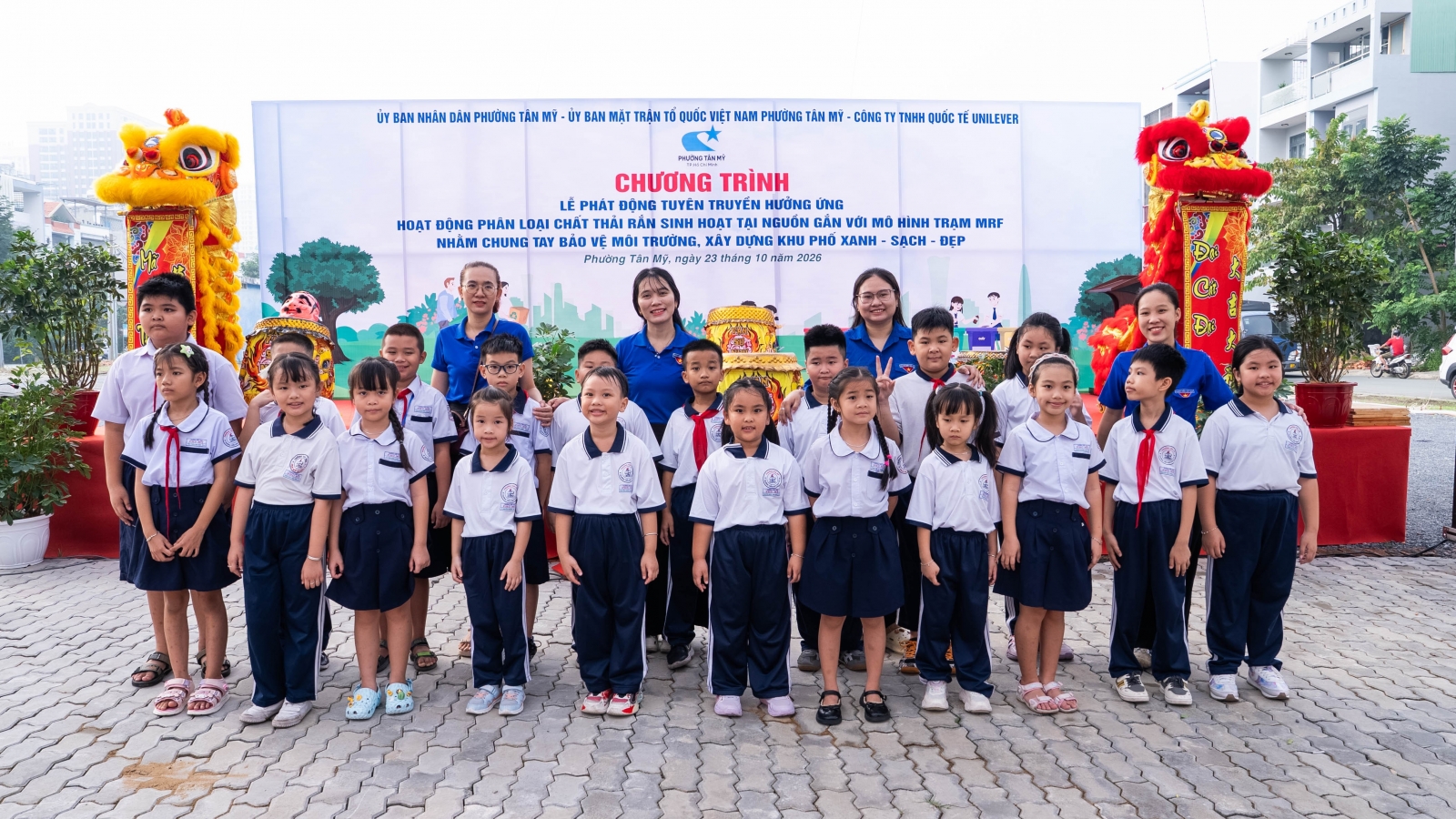 Phát động phân loại chất thải rắn sinh hoạt tại nguồn gắn với mô hình Trạm MRF