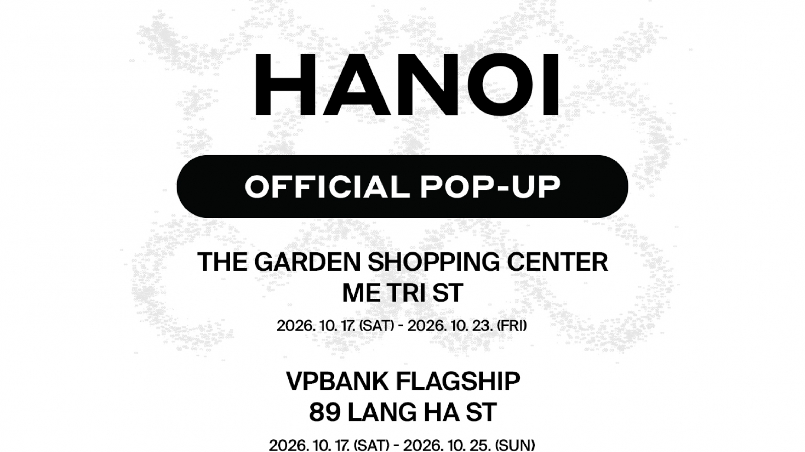 Official Pop-up BIGBANG mở cửa tại Hà Nội, hé lộ merchandise phiên bản đặc biệt