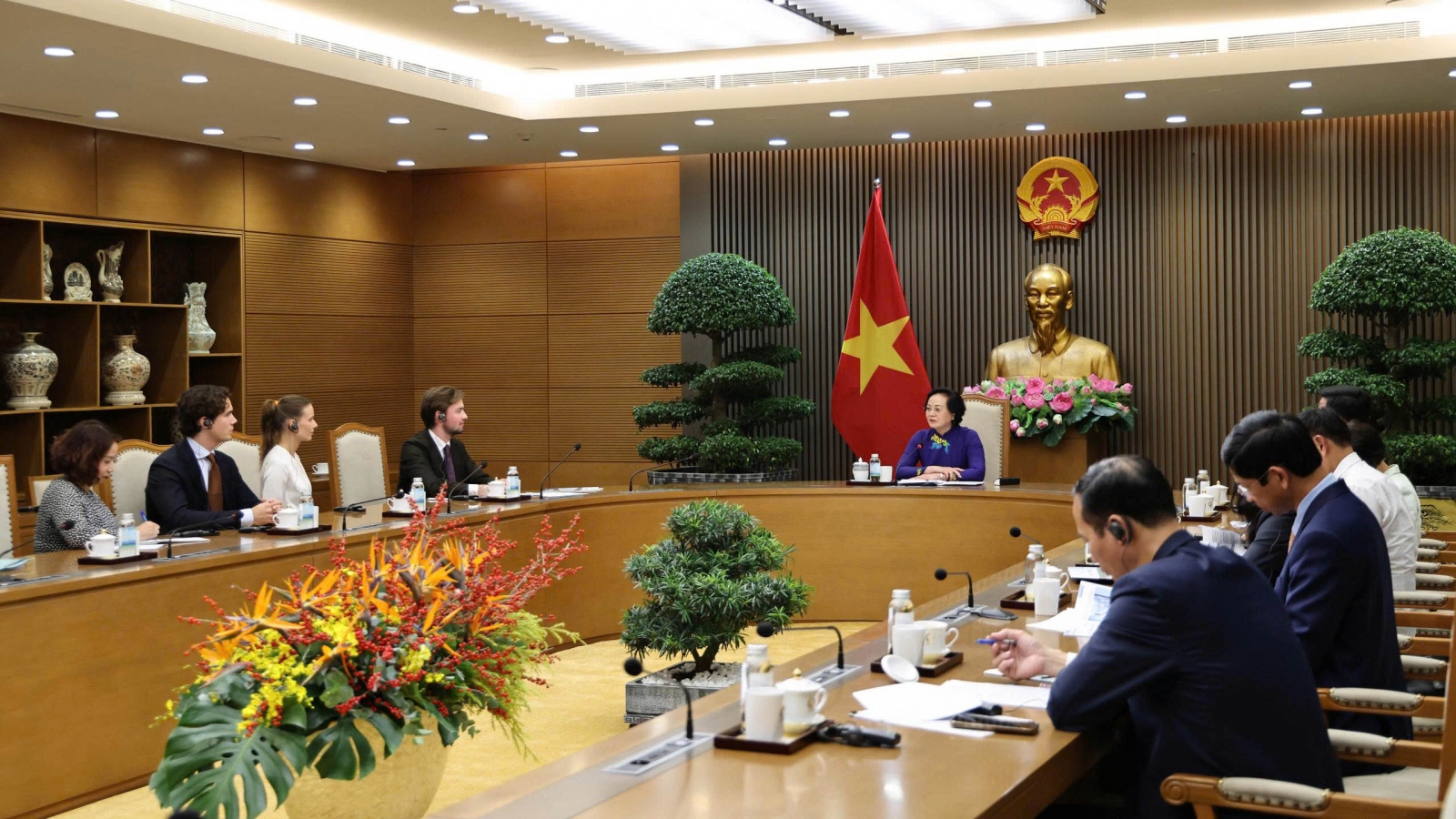 Phó Thủ tướng Phạm Thị Thanh Trà tiếp Tổng Giám đốc VAMED Engineering GmbH