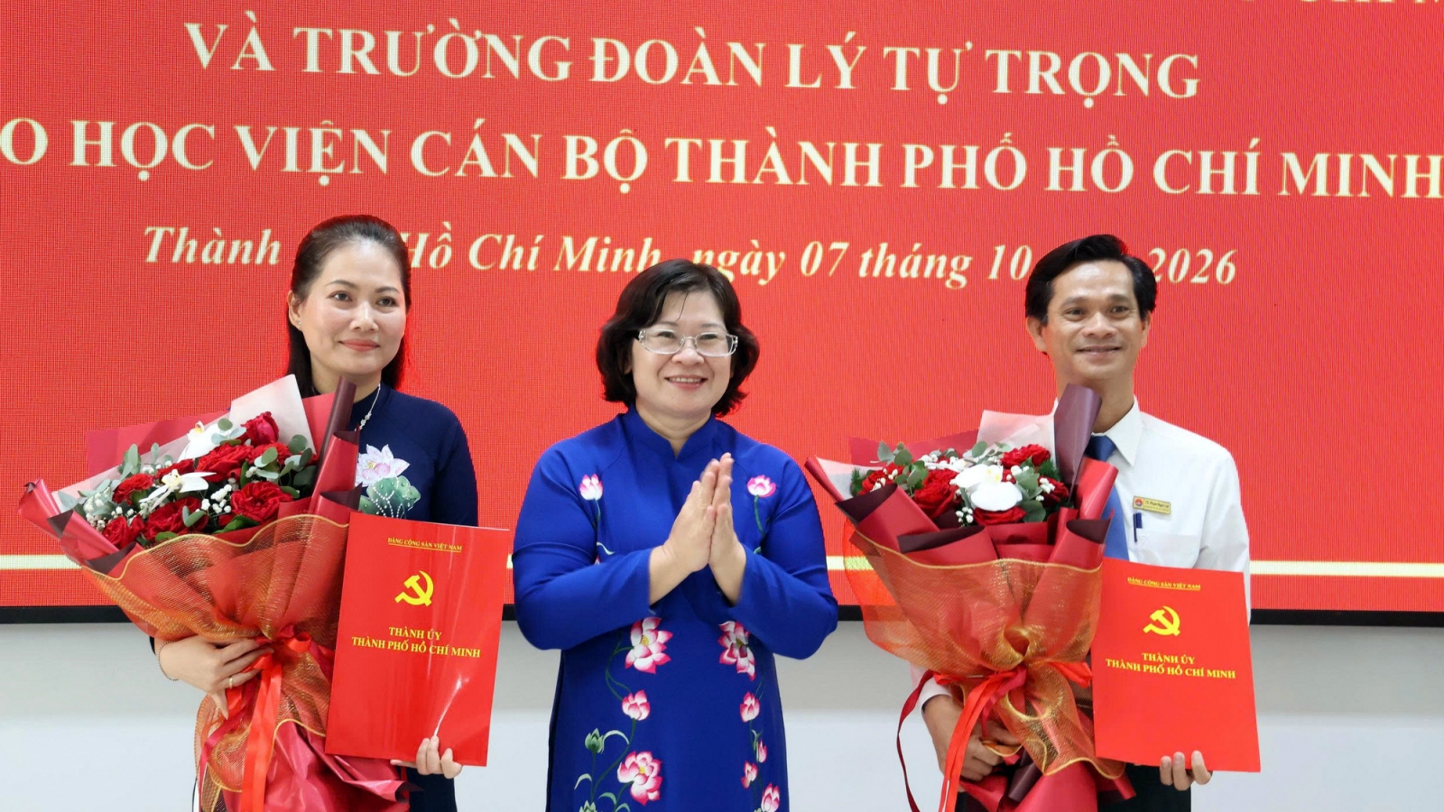 Bà Nguyễn Thị Nhật Hằng làm Giám đốc Học viện Cán bộ TP.HCM