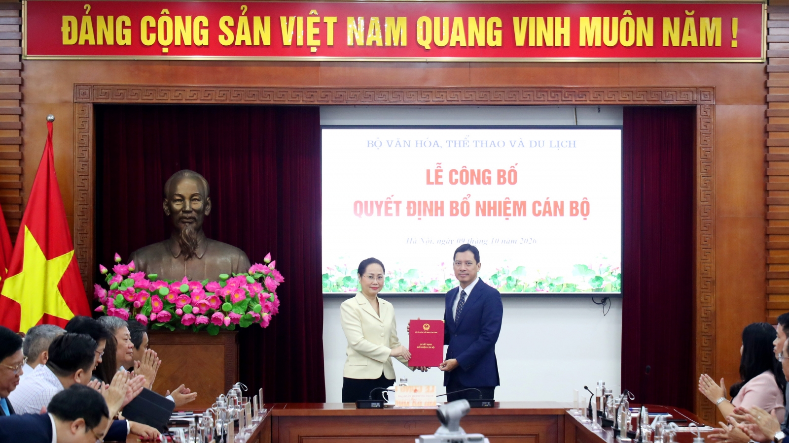 Bộ Văn hóa, Thể thao và Du lịch bổ nhiệm cùng lúc 4 Cục trưởng
