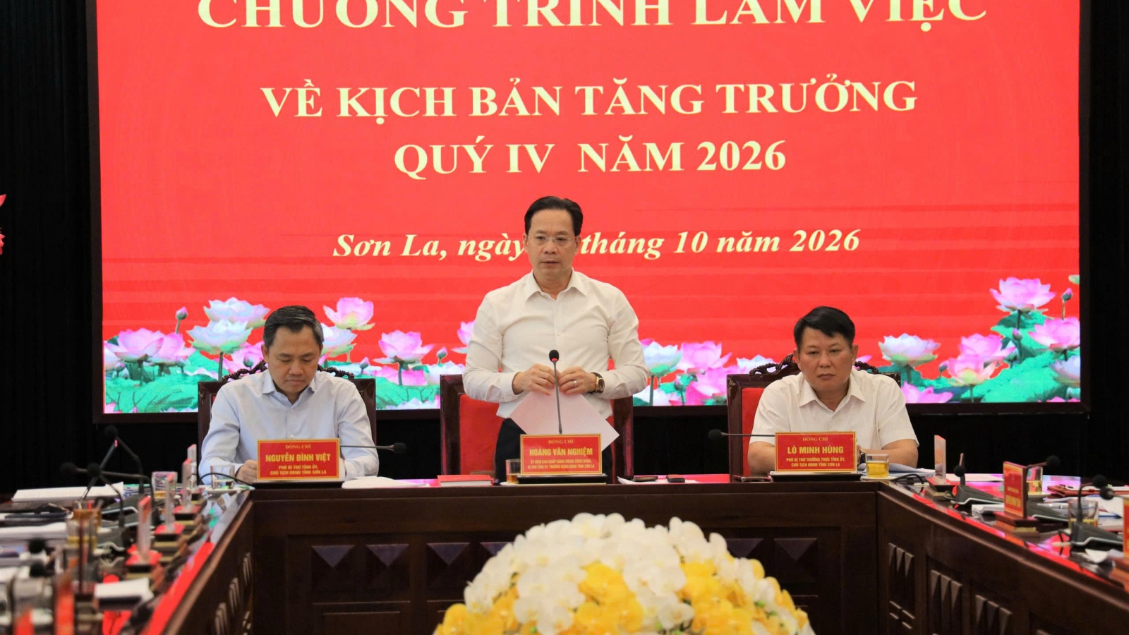 Sơn La bàn giải pháp thực hiện mục tiêu tăng trưởng