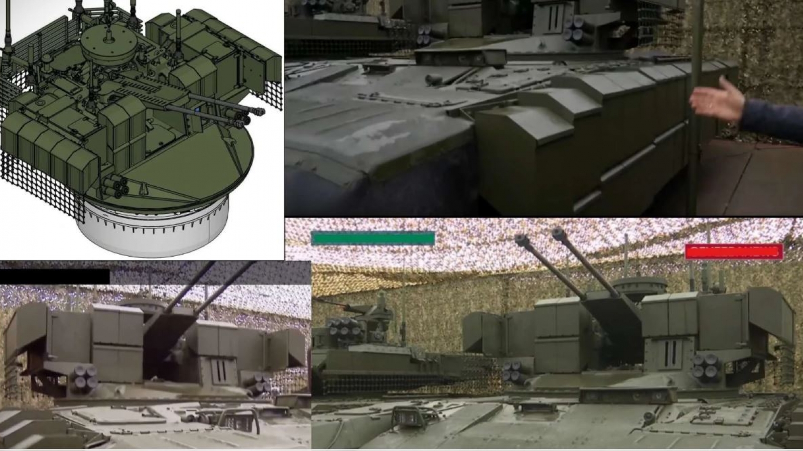 T-72B3M hóa “quái thú robot”, Nga tung Shturm cấu hình lạ