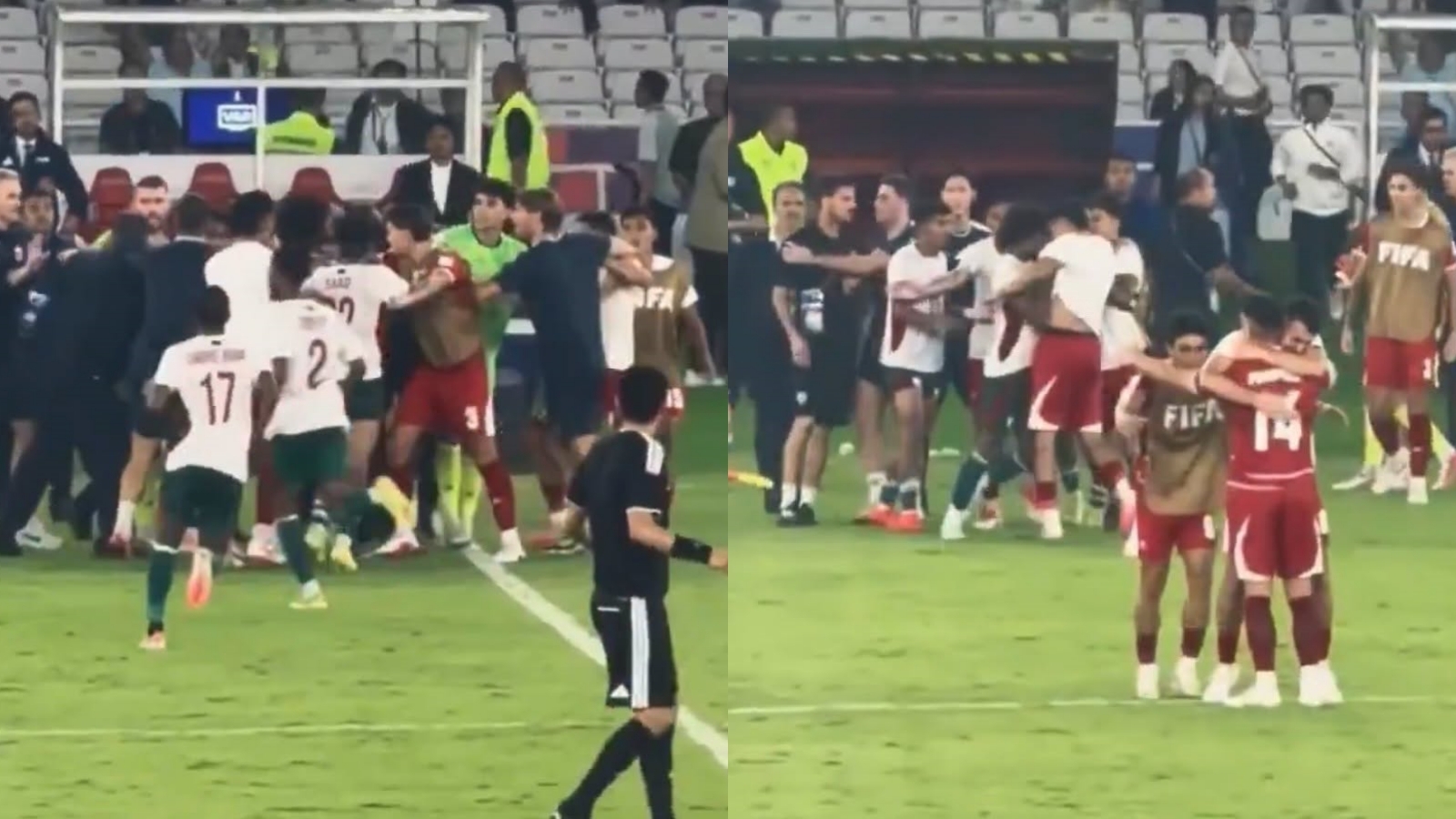 Cầu thủ Indonesia và Bangladesh "hỗn chiến" ở FIFA ASEAN Cup 2026