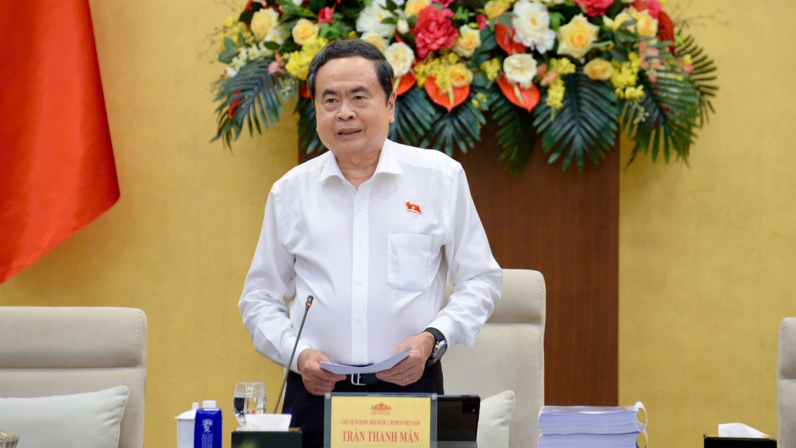 Chủ tịch Quốc hội Trần Thanh Mẫn: Luật Đất đai phải làm chặt, làm kỹ