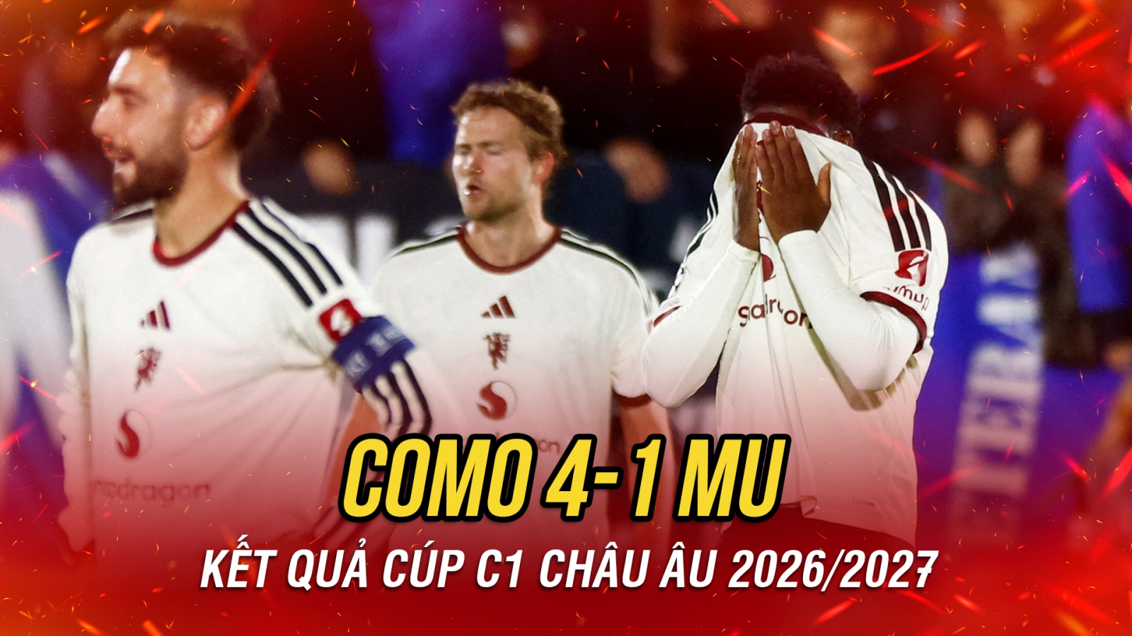 Kết quả Cúp C1 châu Âu: Thi đấu bạc nhược, MU thua thảm Como