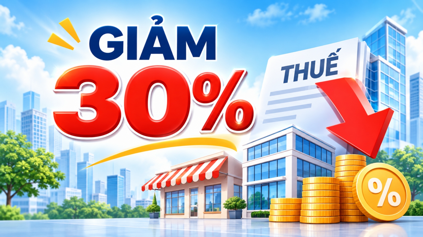 Giảm 30% thuế TNCN, TNDN: Cá nhân, doanh nghiệp nào được hưởng?