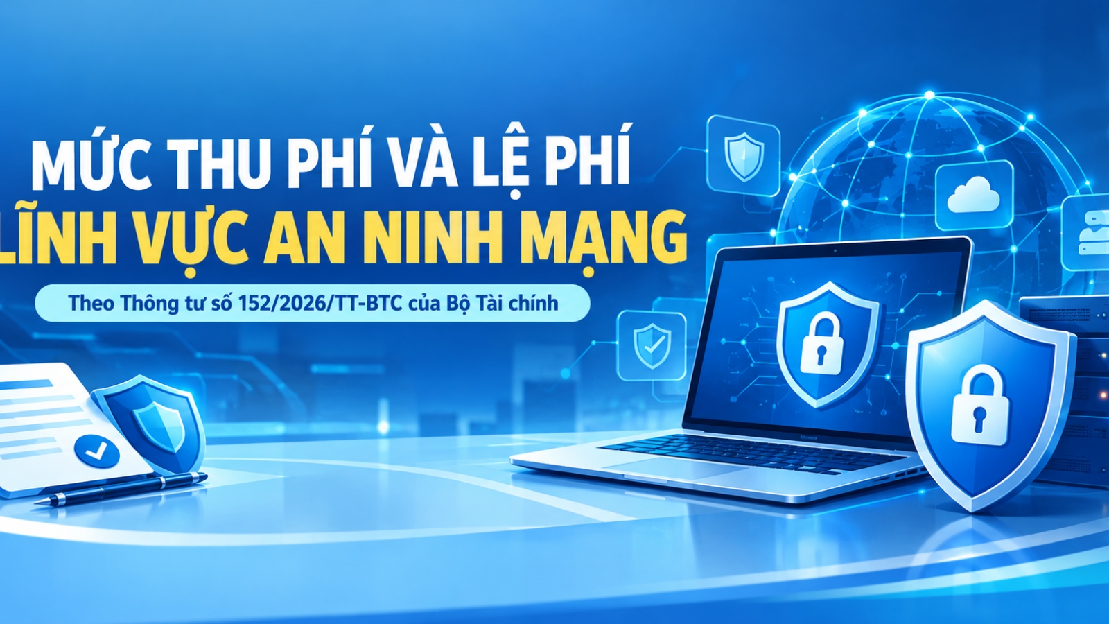 Những khoản phí, lệ phí phải nộp khi kinh doanh sản phẩm an ninh mạng