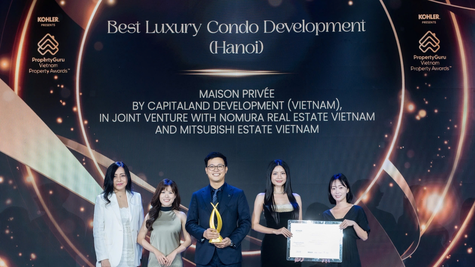 CapitaLand Development thắng lớn tại PropertyGuru Việt Nam 2026 với 7 giải thưởng