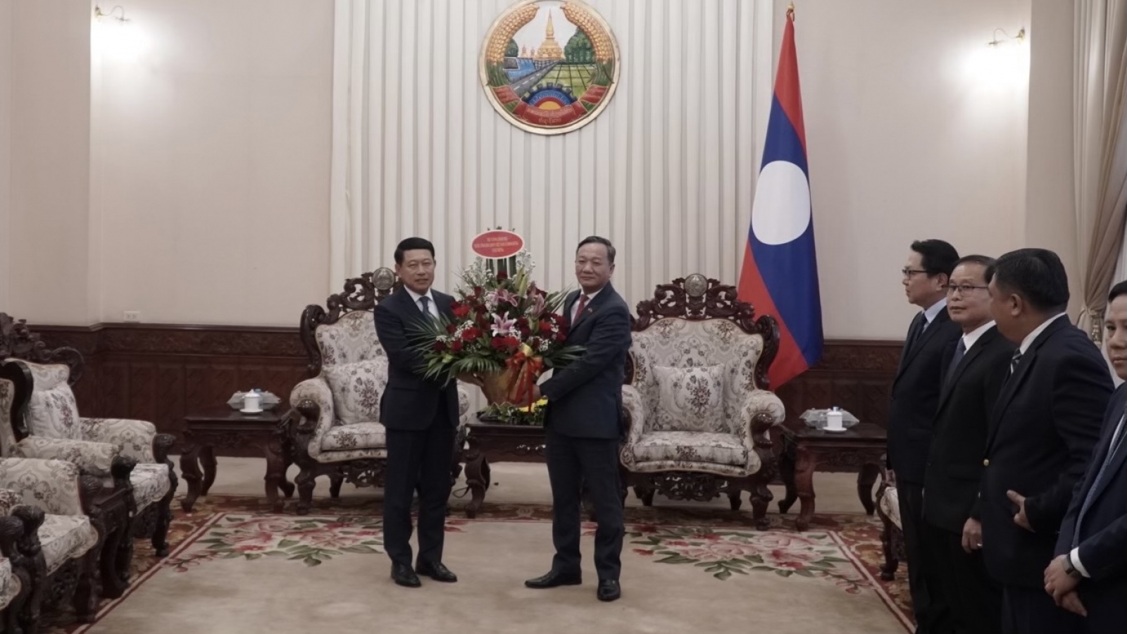Quốc hội Lào bầu Chủ tịch Quốc hội và Thủ tướng Chính phủ