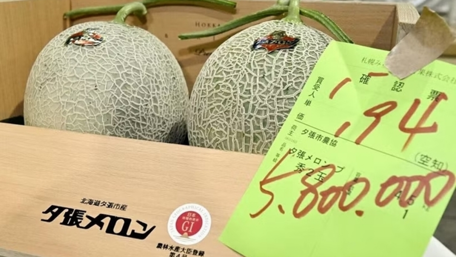 Cặp dưa lưới được bán với giá gần 1 tỷ đồng có gì đặc biệt?