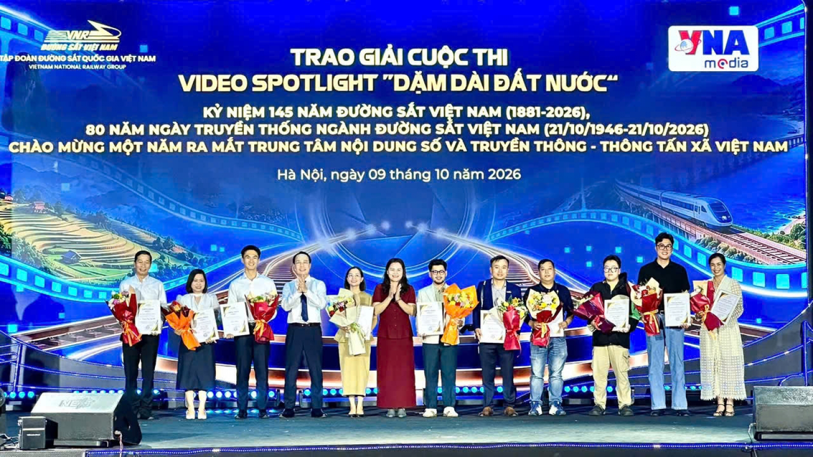 Trao giải các cuộc thi chào mừng 145 năm xây dựng và phát triển Đường sắt Việt Nam