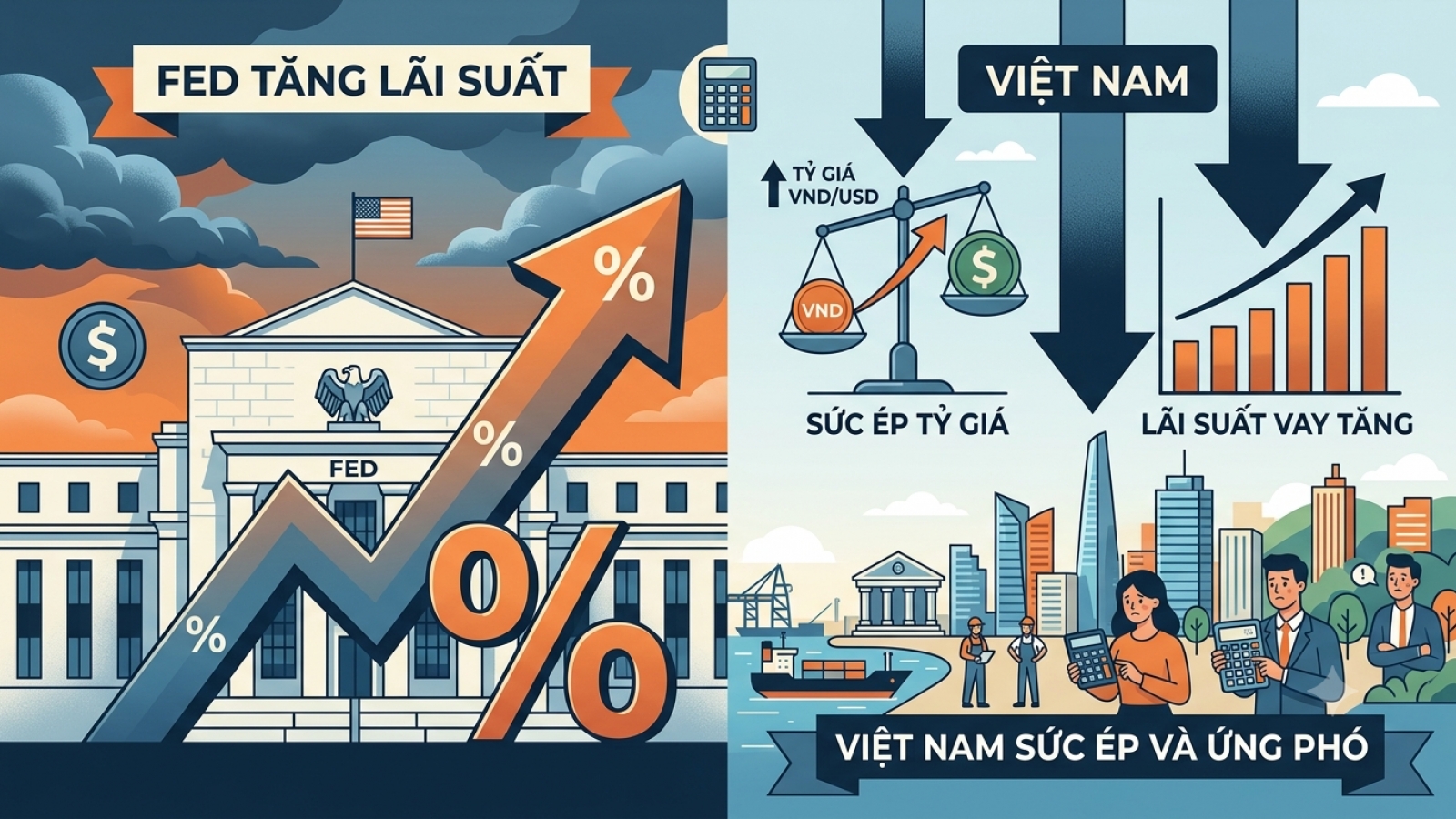 Fed tăng lãi suất: Việt Nam cần chủ động ứng phó để giữ đà tăng trưởng