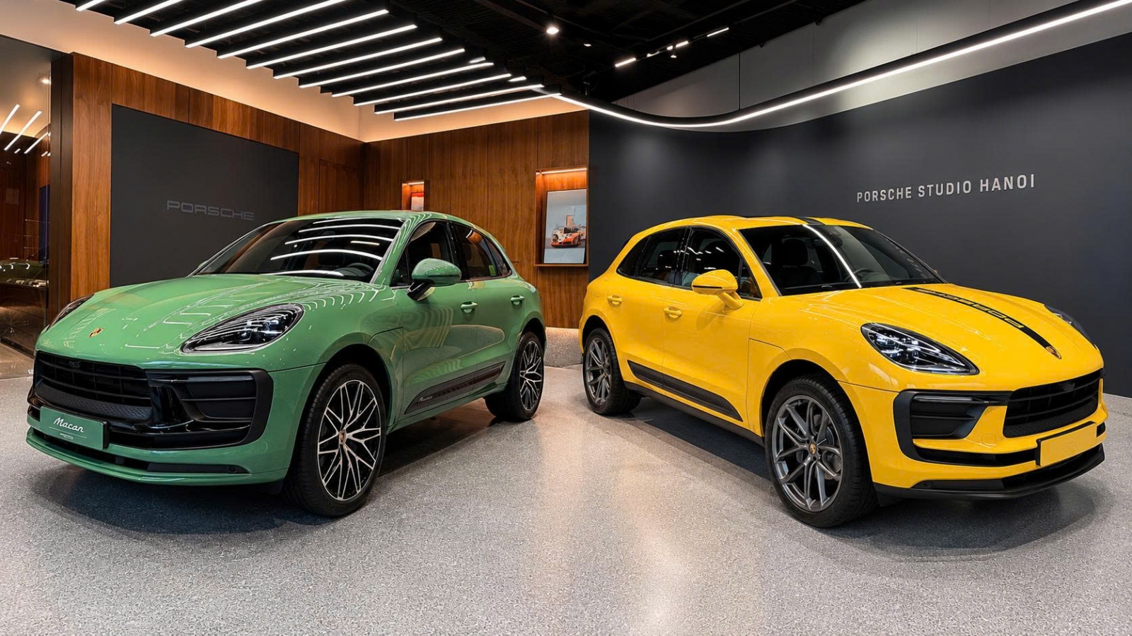 Ngắm bộ đôi Porsche Macan "độc bản" được sơn tại Việt Nam