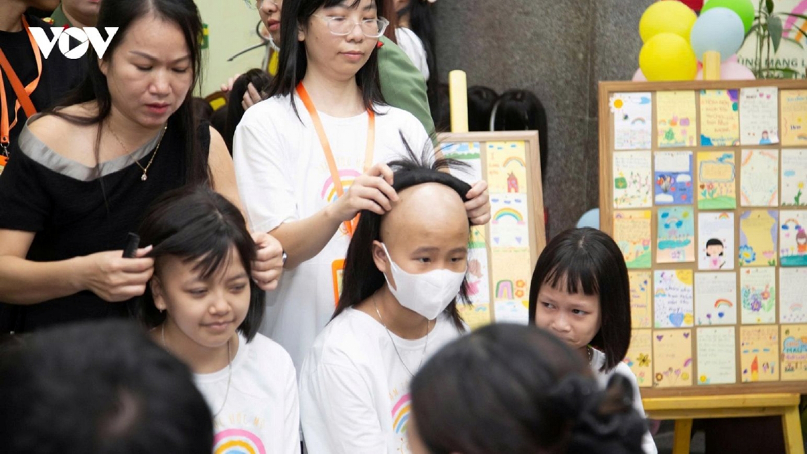 Donated hair brings confidence and joy to children with cancer