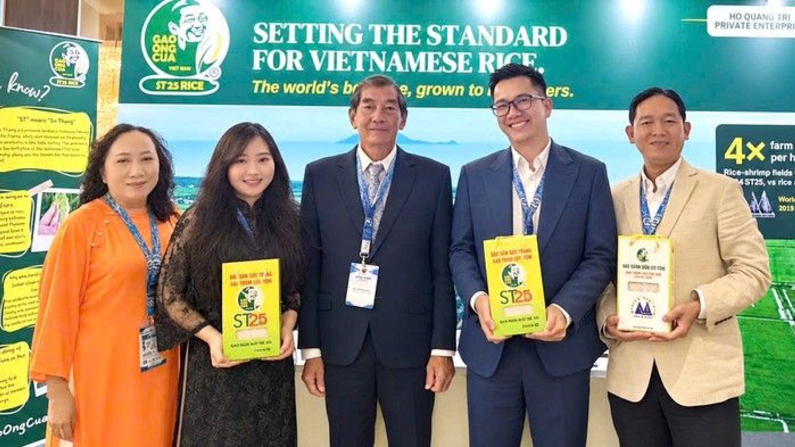 Ong Cua ST25 rice takes second place at World's Best Rice competition
