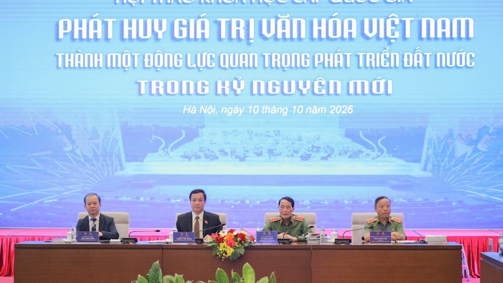 Phát huy giá trị văn hóa Việt Nam - "tấm khiên" bảo vệ an ninh quốc gia