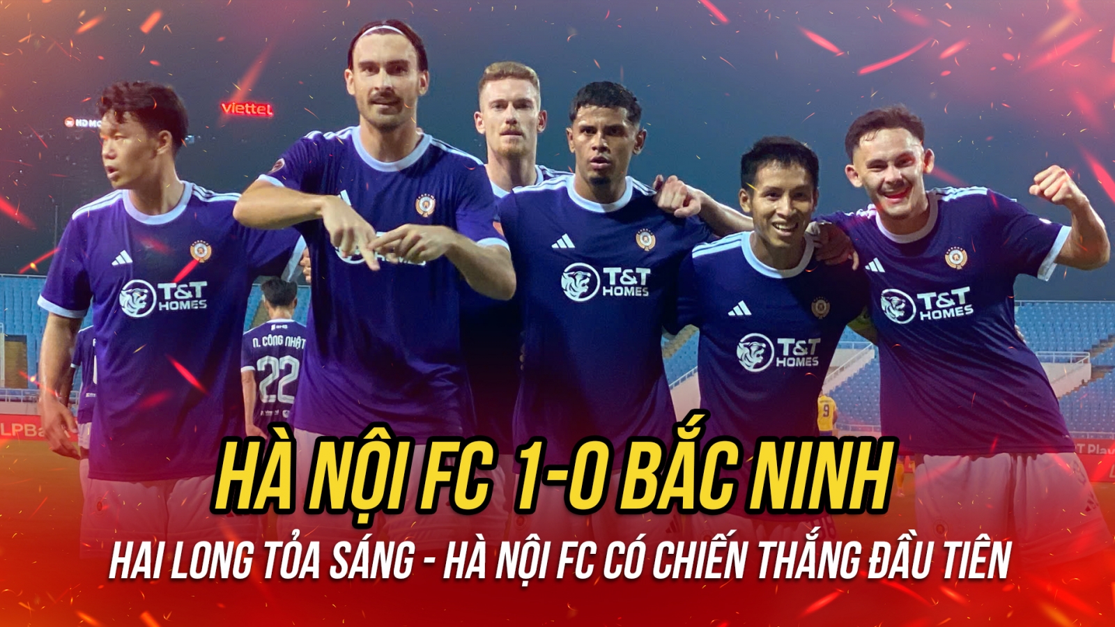 Kết quả vòng 3 V-League 2026/2027: Hà Nội FC nhọc nhằn đánh bại Bắc Ninh