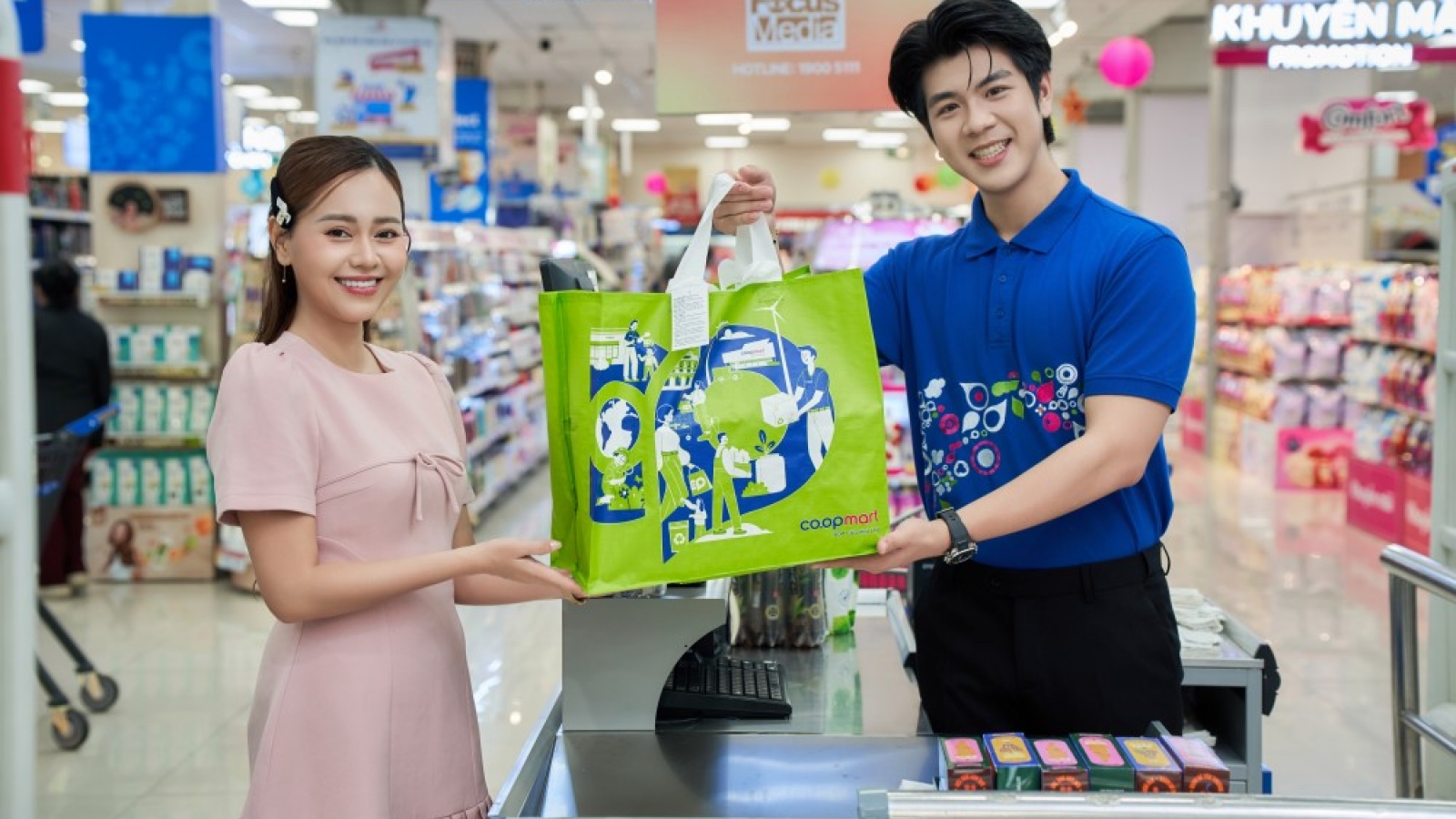 Cùng Co.op chọn túi xanh – Từ chối túi nilon