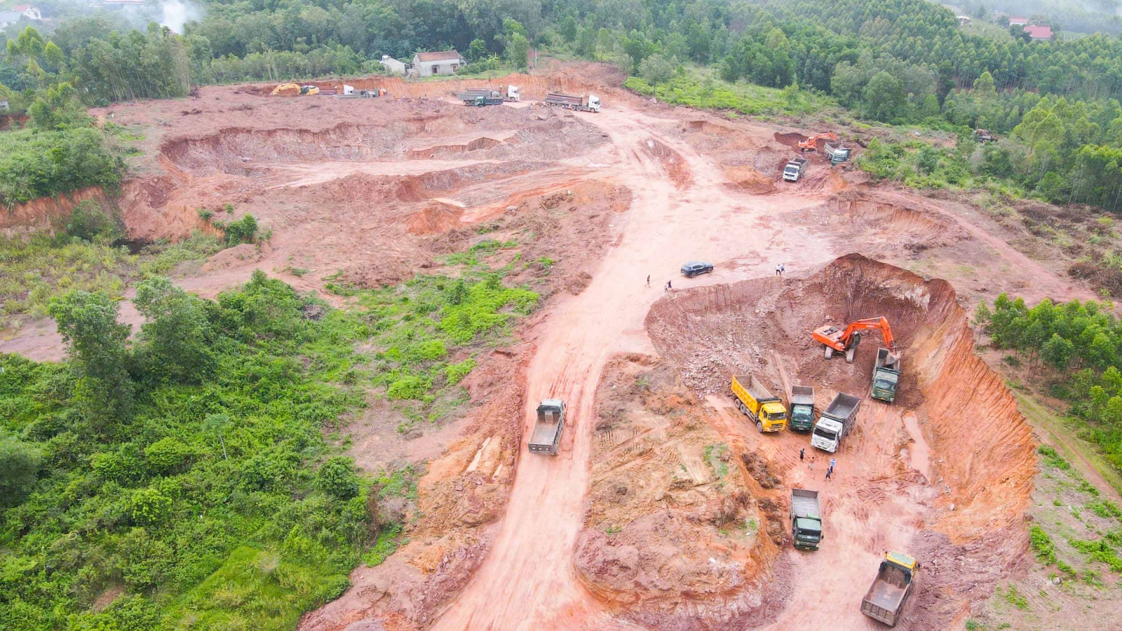Thanh tra Bắc Ninh chỉ rõ tồn tại hạn chế ở mỏ đất Hố Nóng, phường Kép