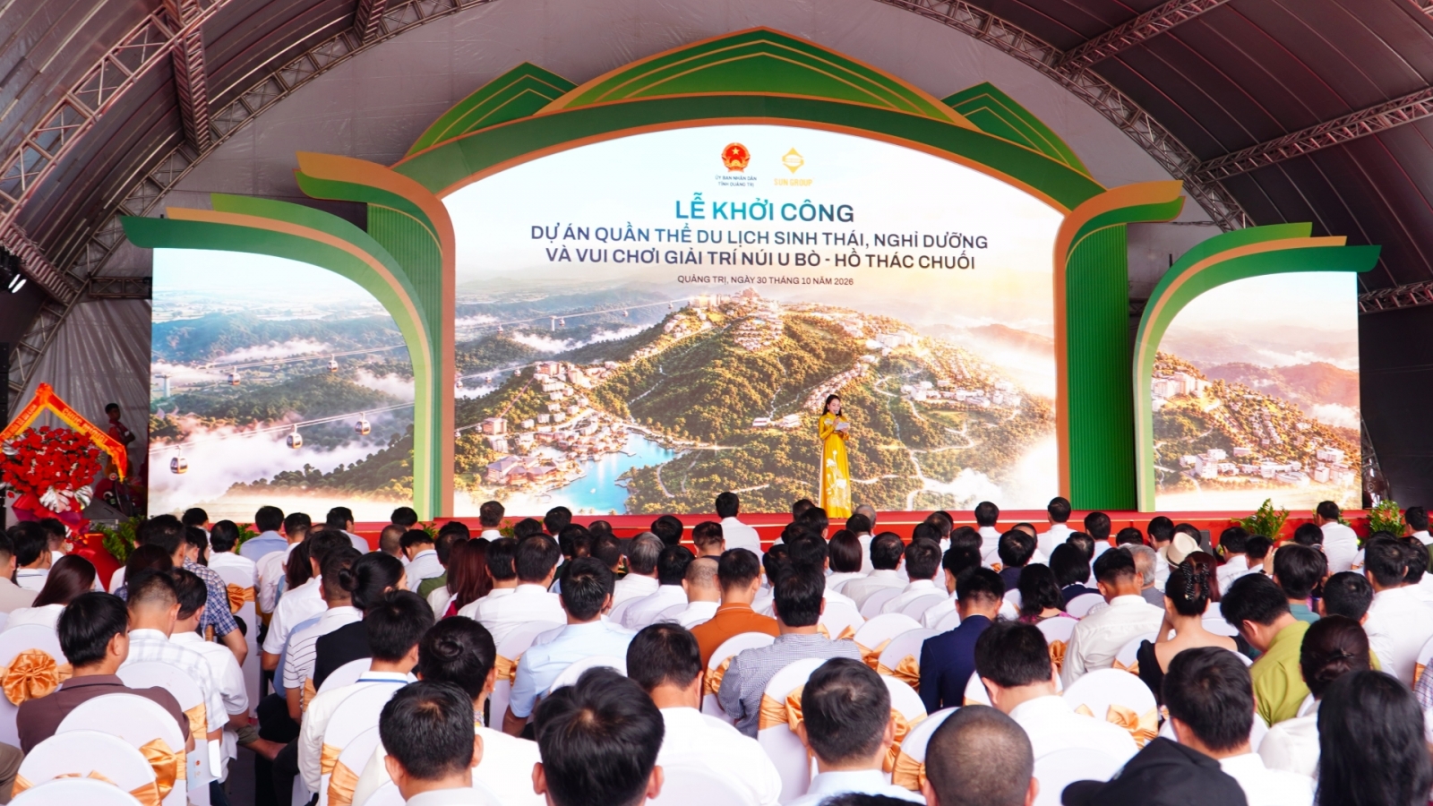 Khởi công xây dựng Quần thể du lịch núi U Bò - hồ Thác Chuối tại Quảng Trị