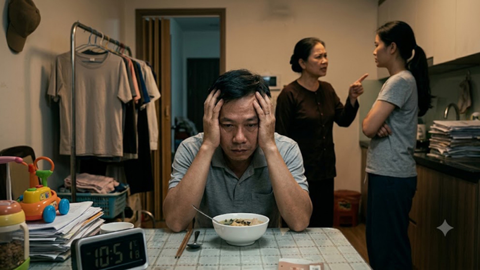 "Muốn phát điên" vì nghe vợ và mẹ kể tội nhau mỗi ngày