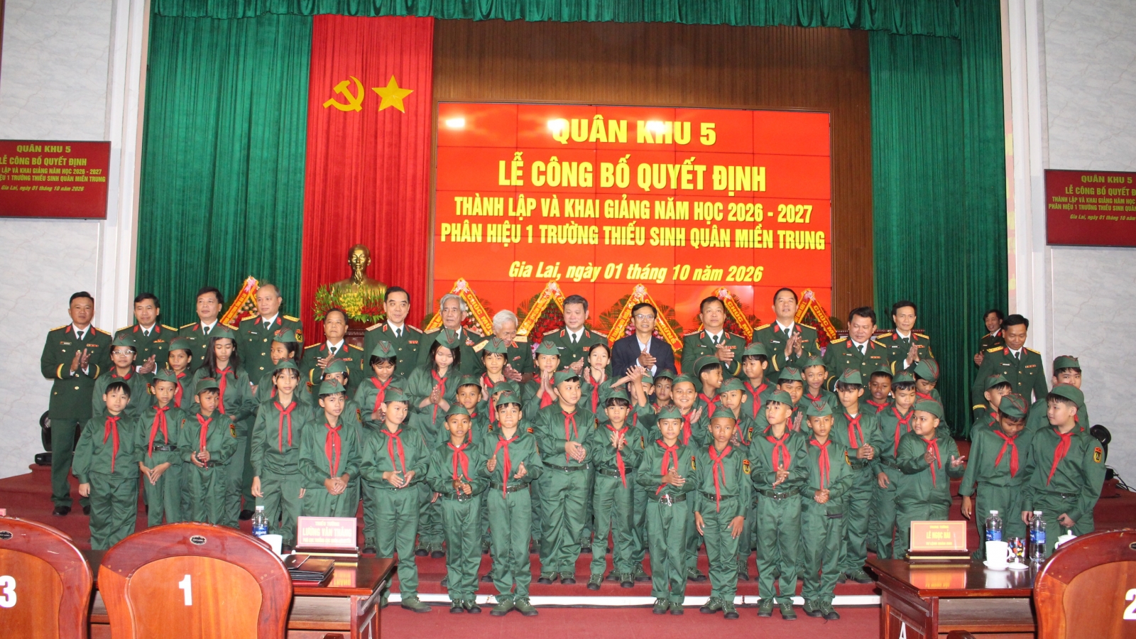 Thành lập Phân hiệu 1 Trường Thiếu sinh quân miền Trung tại Gia Lai
