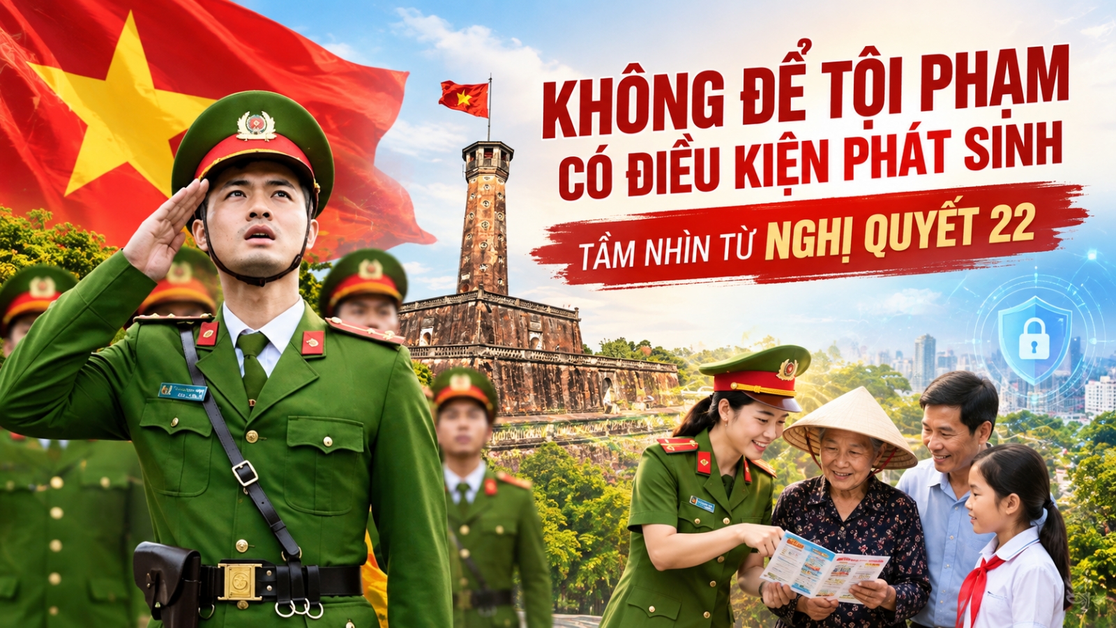 Không để tội phạm có điều kiện phát sinh - Tầm nhìn từ Nghị quyết số 22-NQ/TW