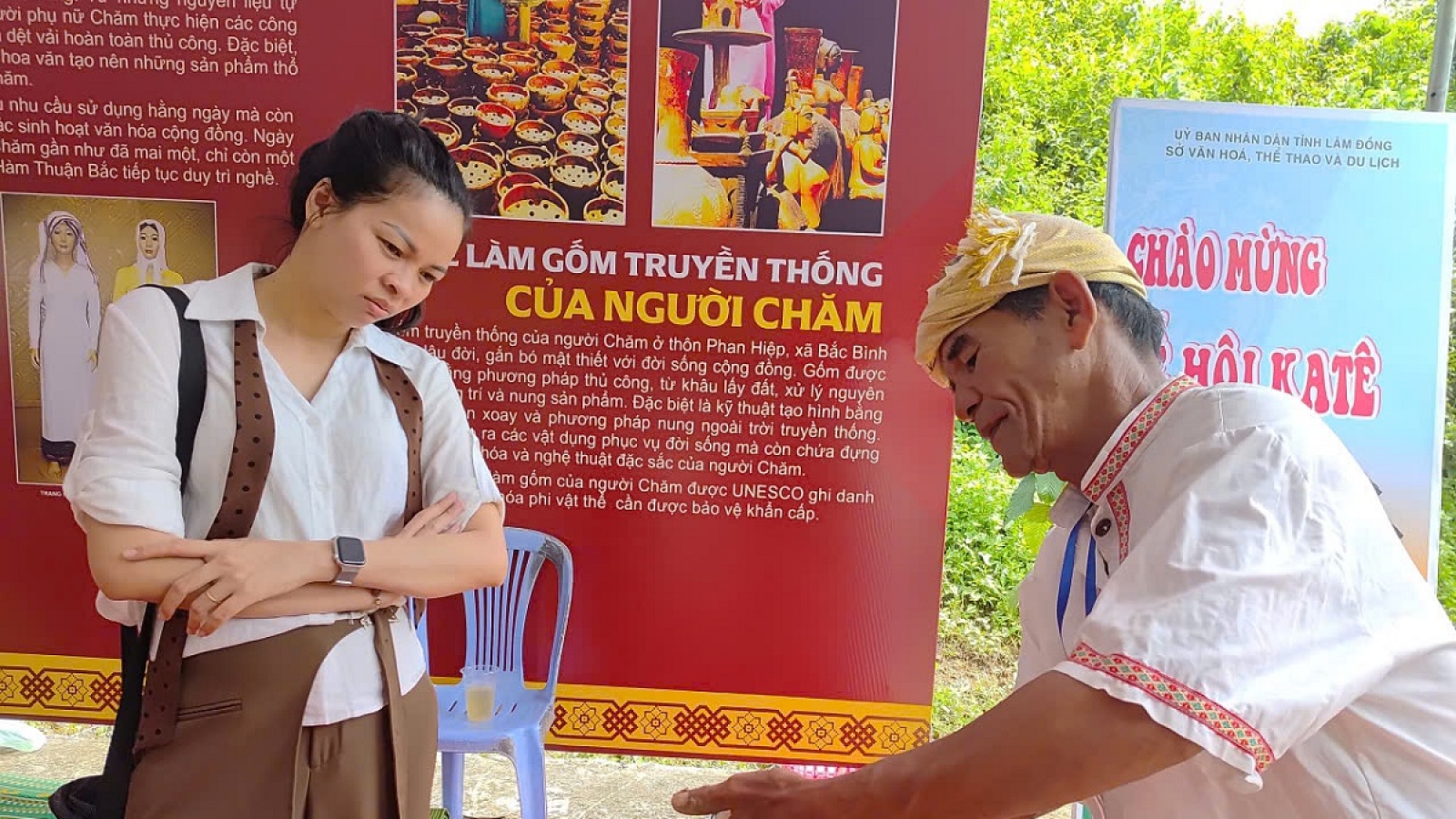 Người đàn ông gắn bó với nghề gốm Chăm hơn 30 mùa lễ hội Katê