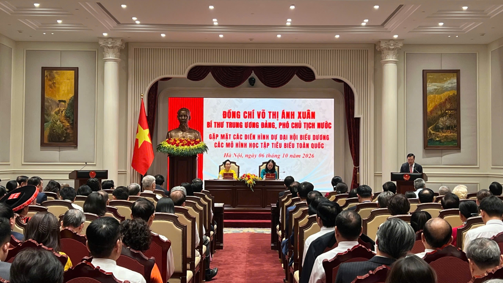 Phó Chủ tịch nước: Hiếu học và trọng hiền tài là truyền thống quý báu của dân tộc