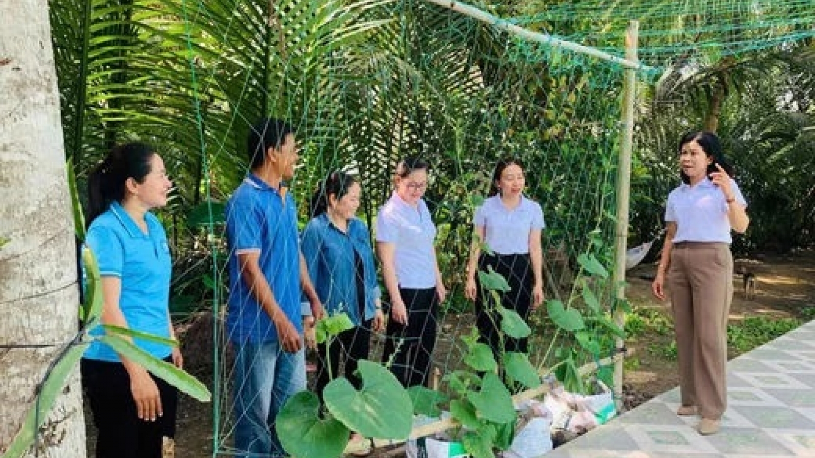 Phụ nữ vững sinh kế, chủ động thích ứng với biến đổi khí hậu