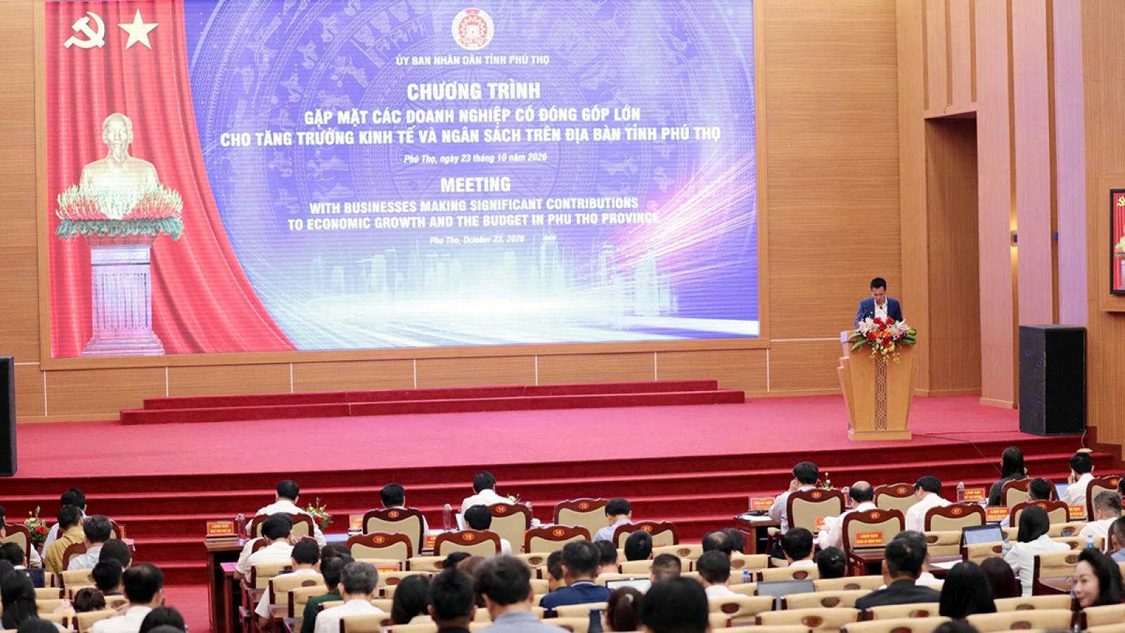 Phú Thọ gặp mặt các doanh nghiệp có đóng góp lớn cho tăng trưởng kinh tế