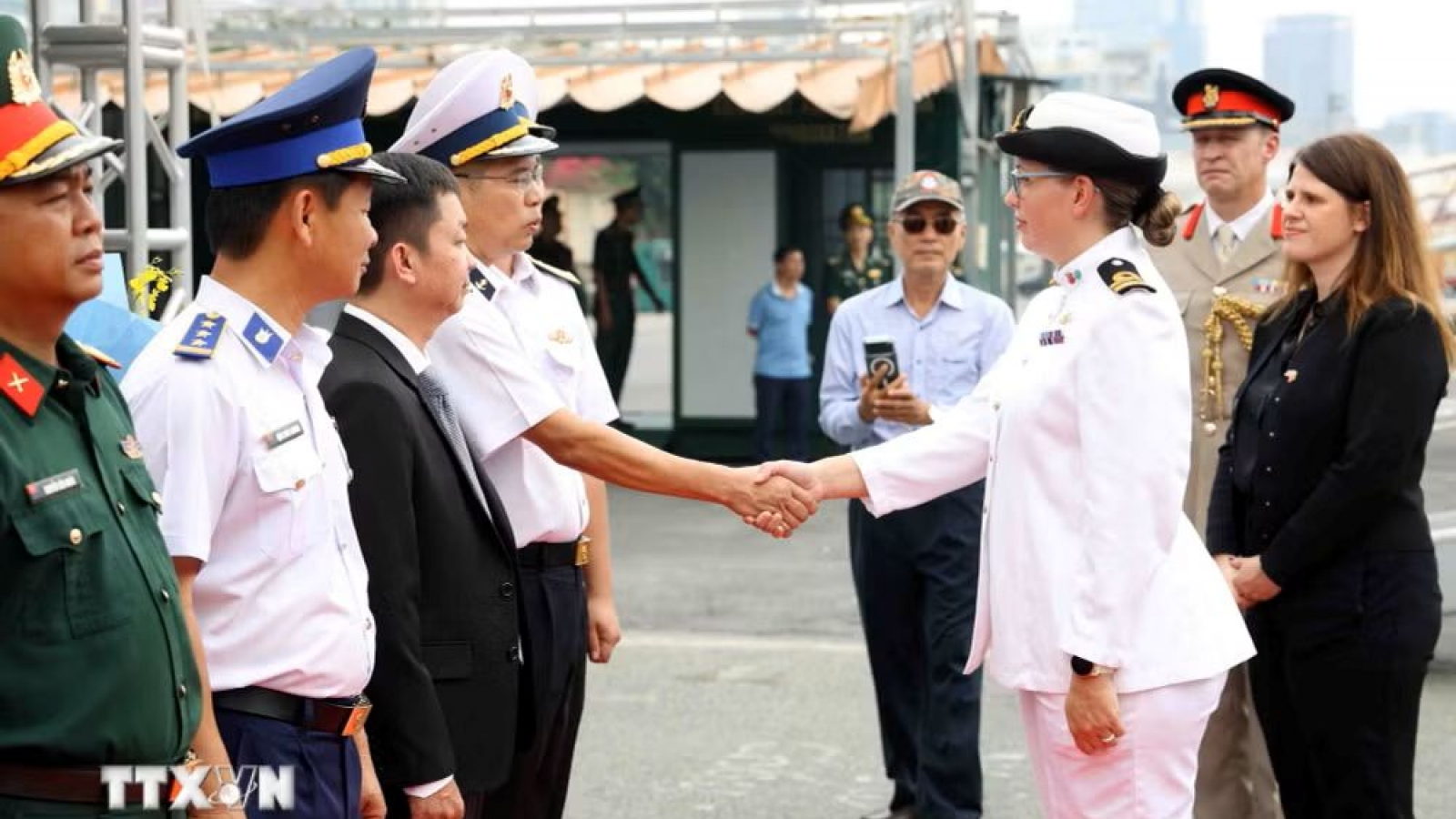 Royal Navy Patrol Ship HMS Spey makes second visit to HCM City