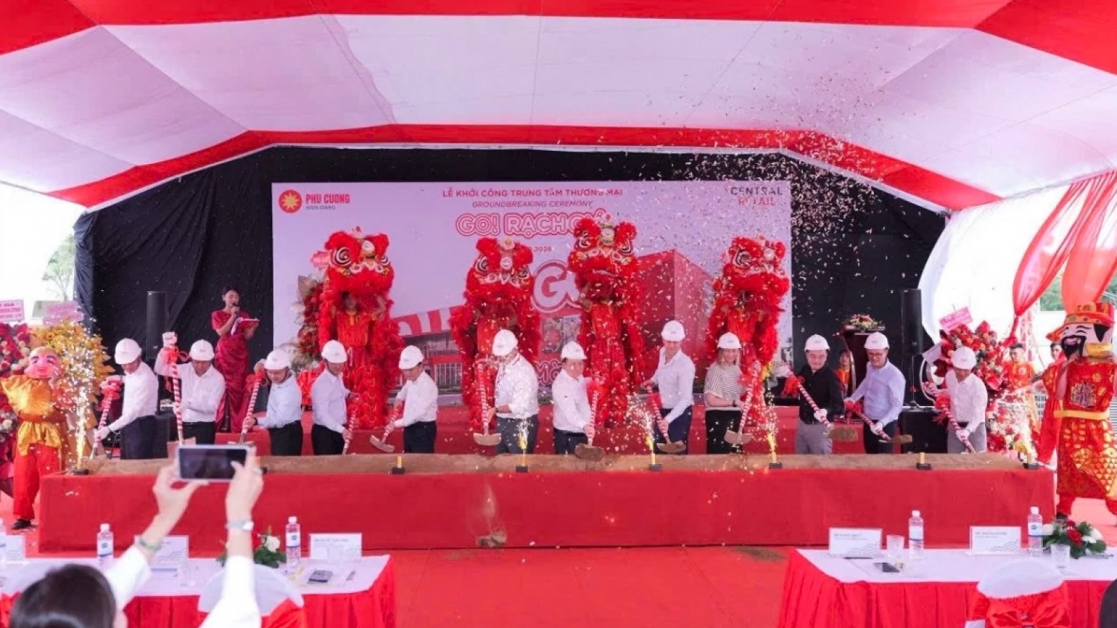 Central Retail breaks ground on GO! shopping mall in An Giang