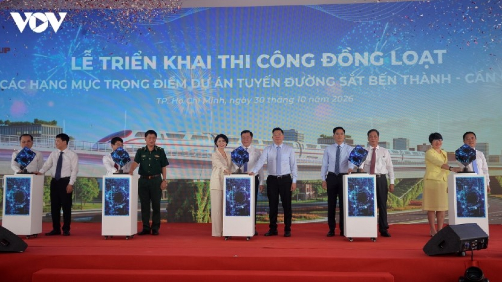 VinSpeed steps up construction on key sections of Ben Thanh–Can Gio Railway