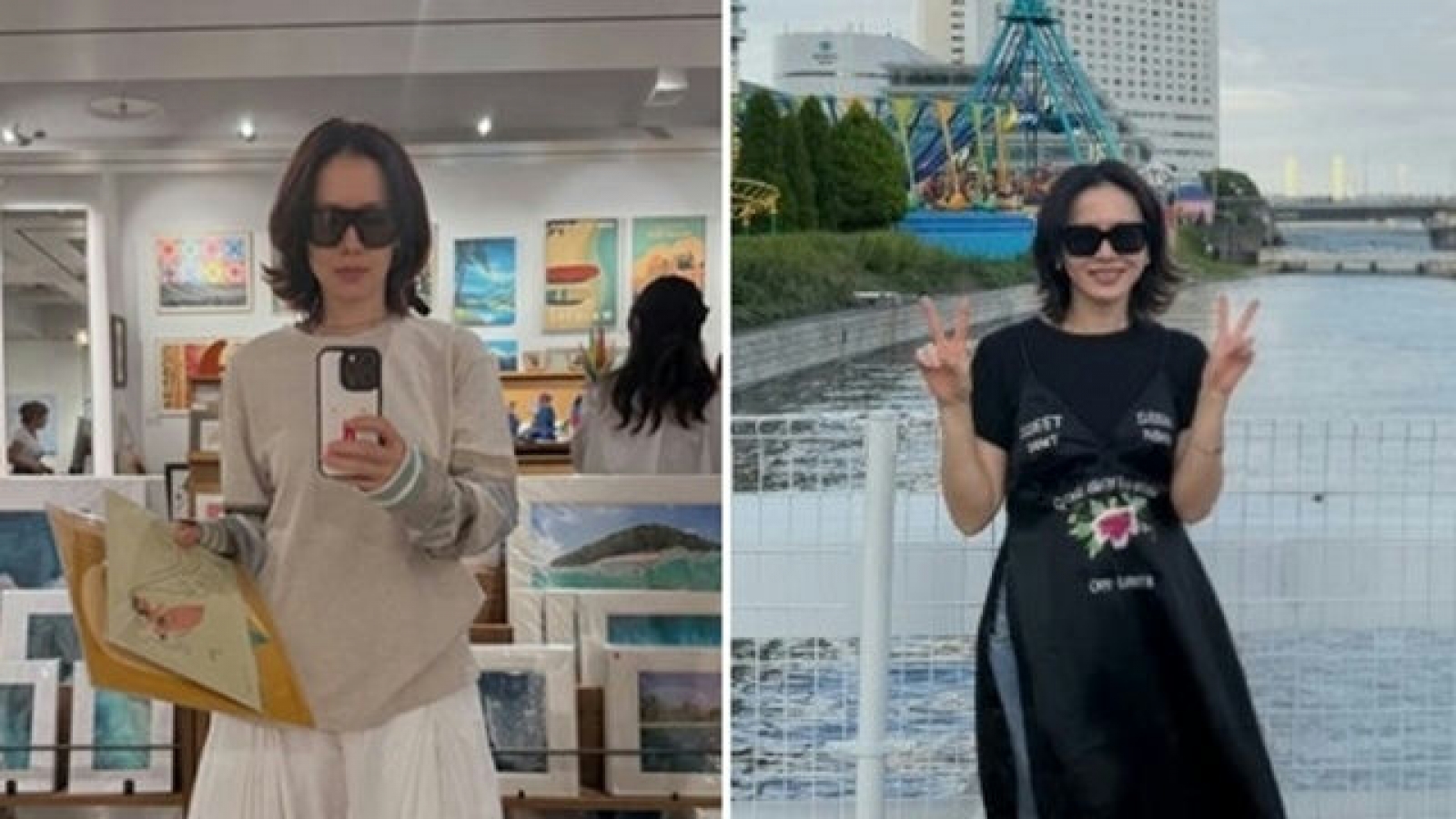 Son Ye Jin bị chê mặc xấu khi du lịch Nhật Bản
