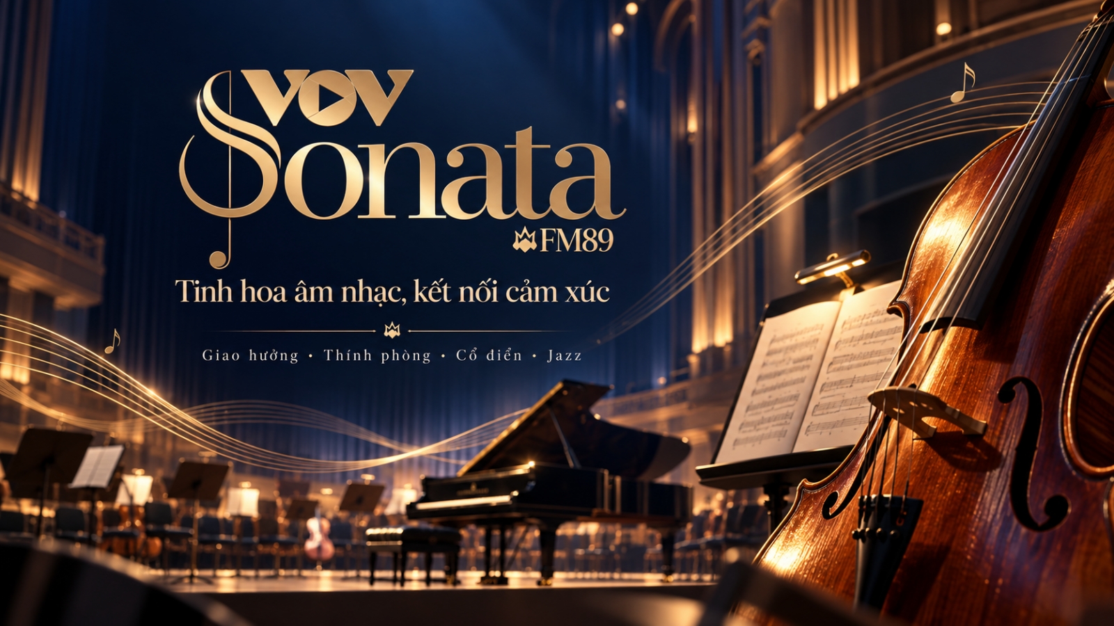 VOV Sonata - FM89 phát sóng 24 giờ mỗi ngày với những khung giờ nào?