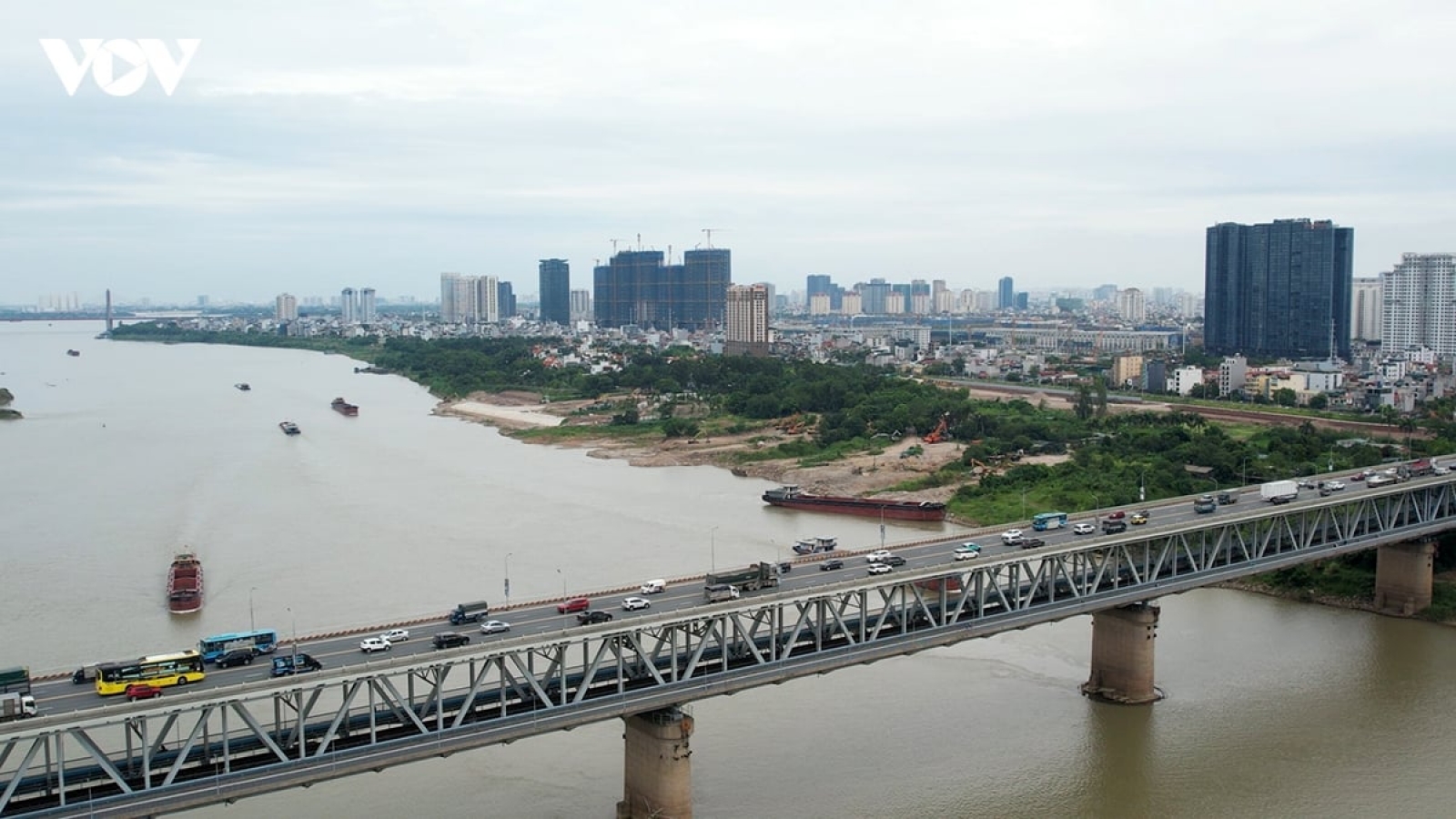 Chủ tịch UBND thành phố Hà Nội cho ý kiến về chủ trương nạo vét lòng sông Hồng