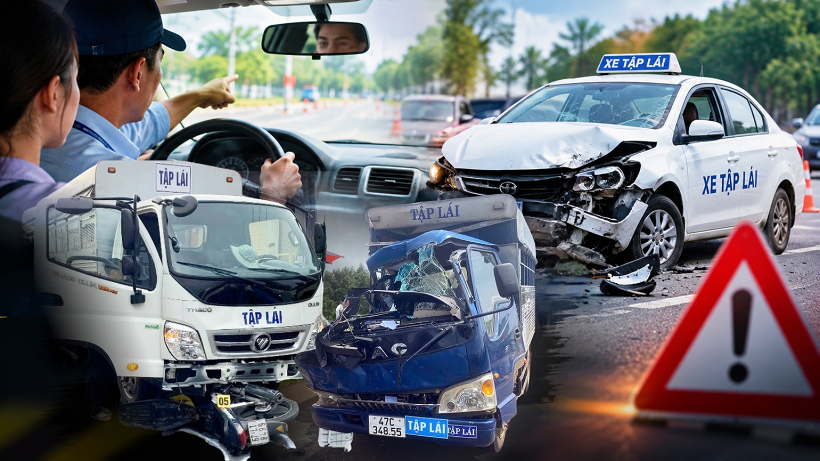 Xe tập lái gây tai nạn giao thông: Tiếng chuông cảnh báo về đào tạo lái xe