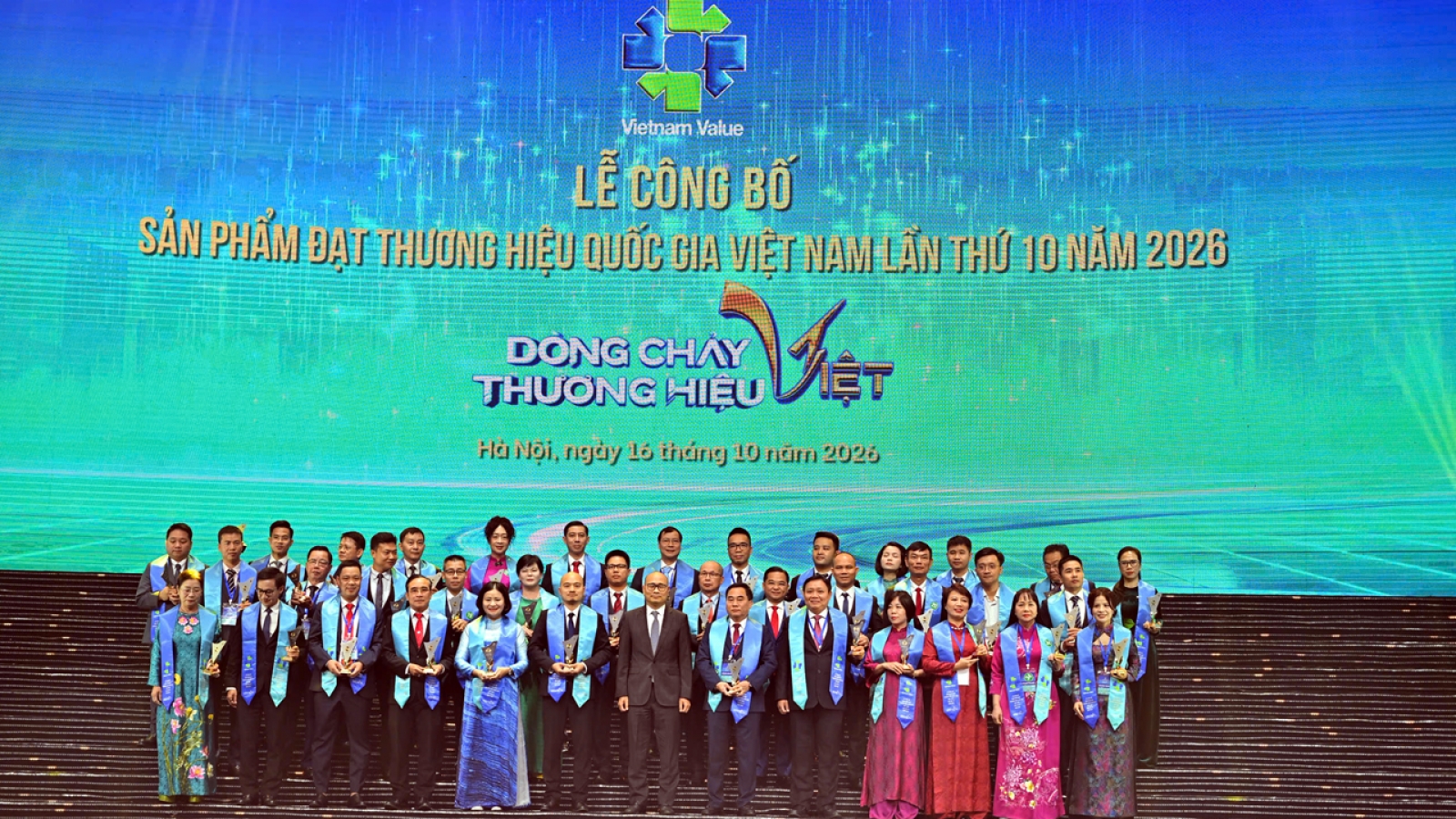 Vinh danh 227 doanh nghiệp đạt Thương hiệu Quốc gia Việt Nam 2026