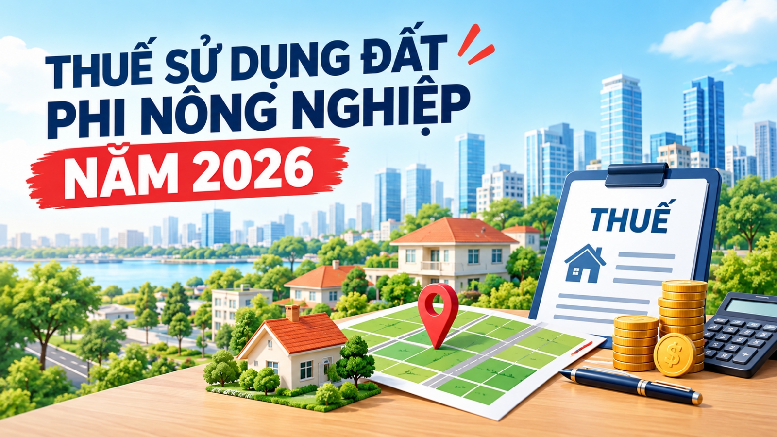 Hạn nộp thuế đất phi nông nghiệp năm 2026 và những lưu ý người dân cần biết