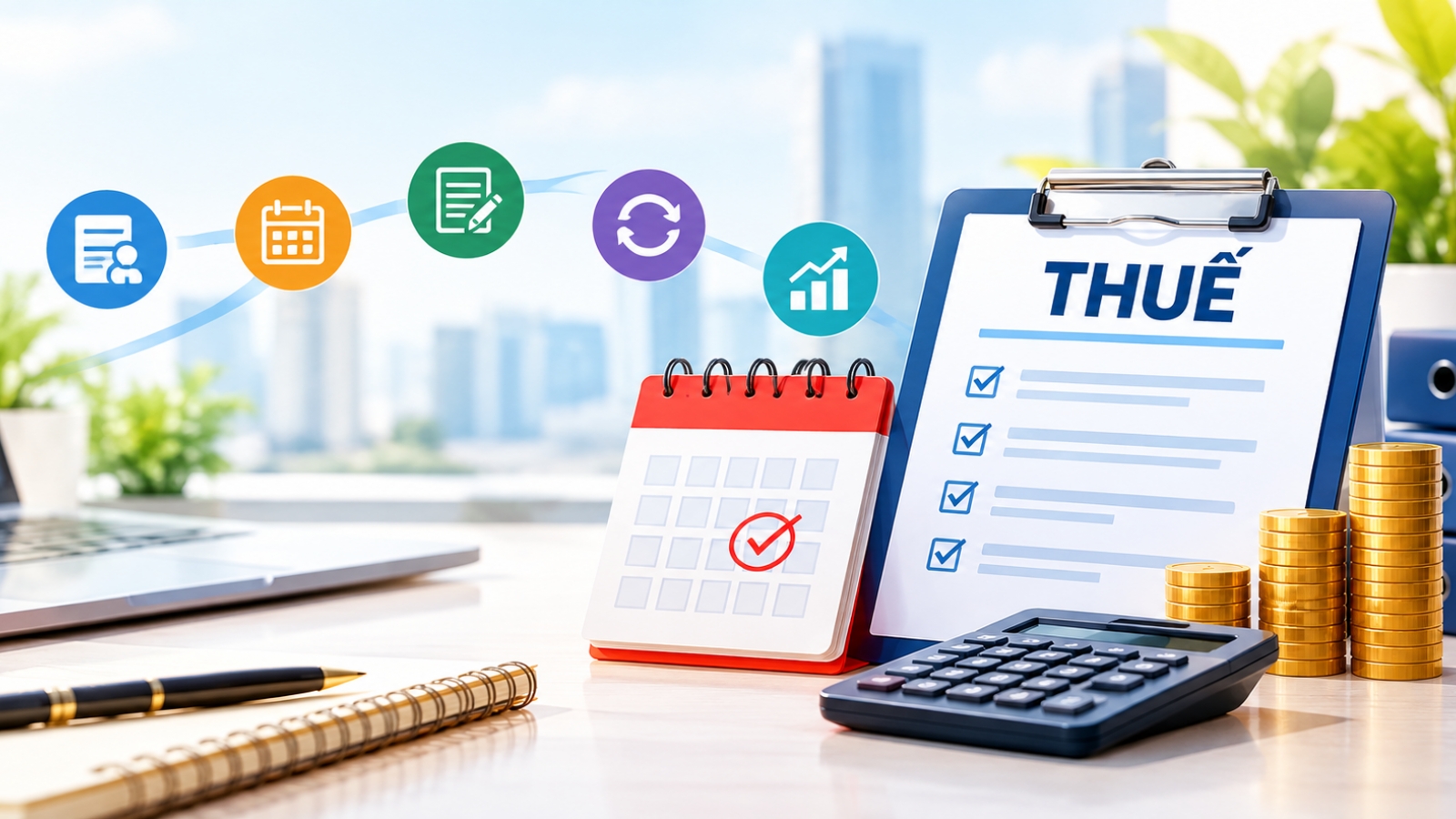 7 mốc thời hạn về đăng ký thuế, khai thuế người nộp thuế cần nhớ