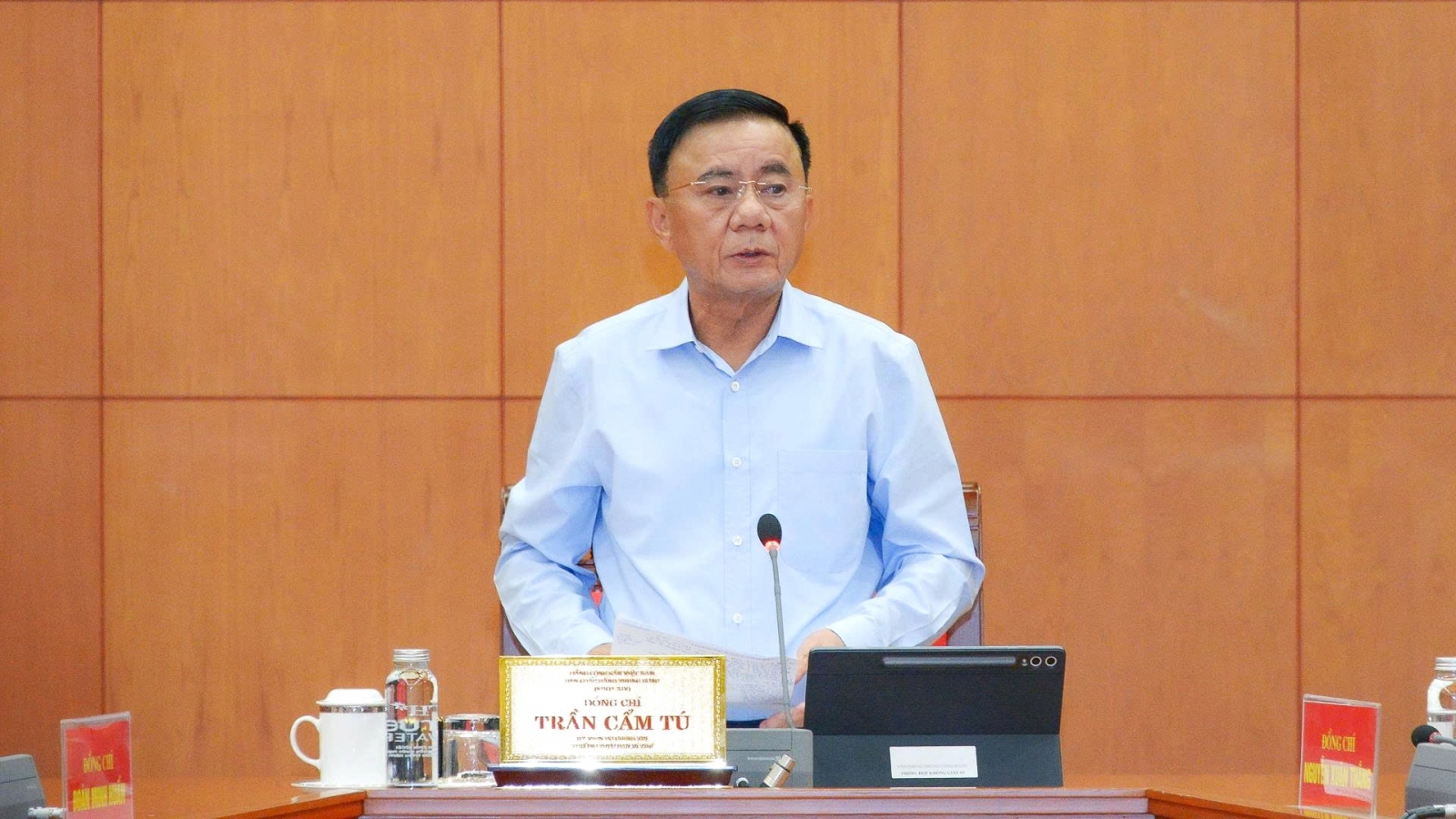 Thường trực Ban Bí thư làm việc với Học viện Chính trị quốc gia Hồ Chí Minh