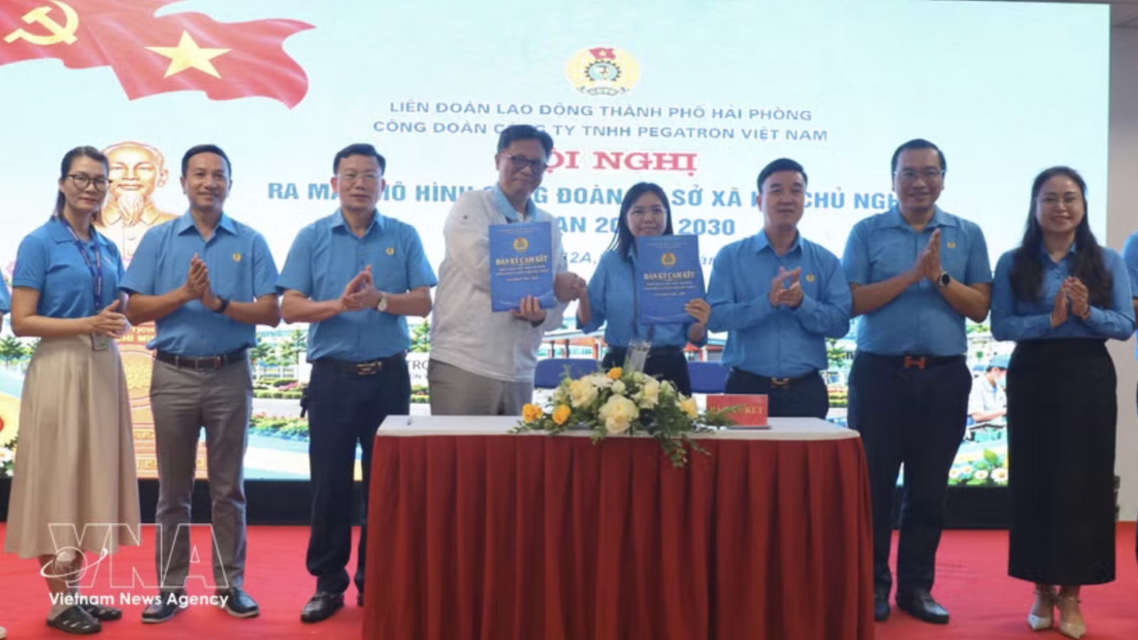Hai Phong launches “socialist trade union” model at two major FDI firms