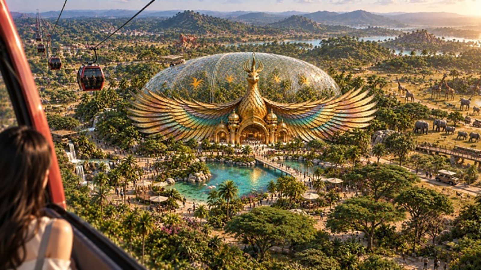 Travel the world without a passport at Safari Can Gio in Vietnam